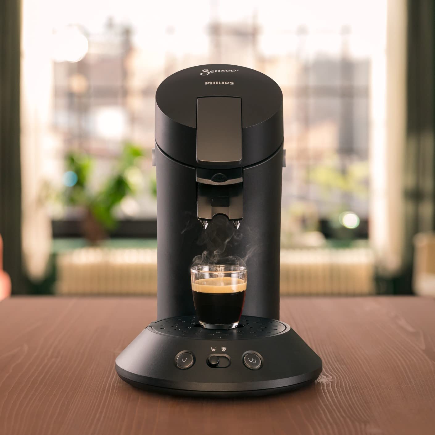 Domestic Appliances Machine à café dosettes SENSEO Noir CSA210/22